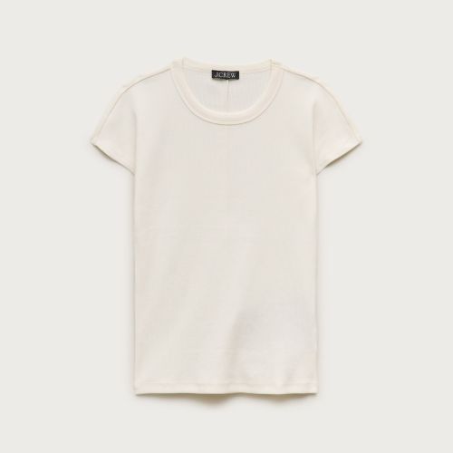 Perfect Rib Dolman-Sleeve T-Shirt