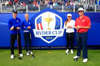Alexandra Forsterling at the Junior Ryder Cup in 2014