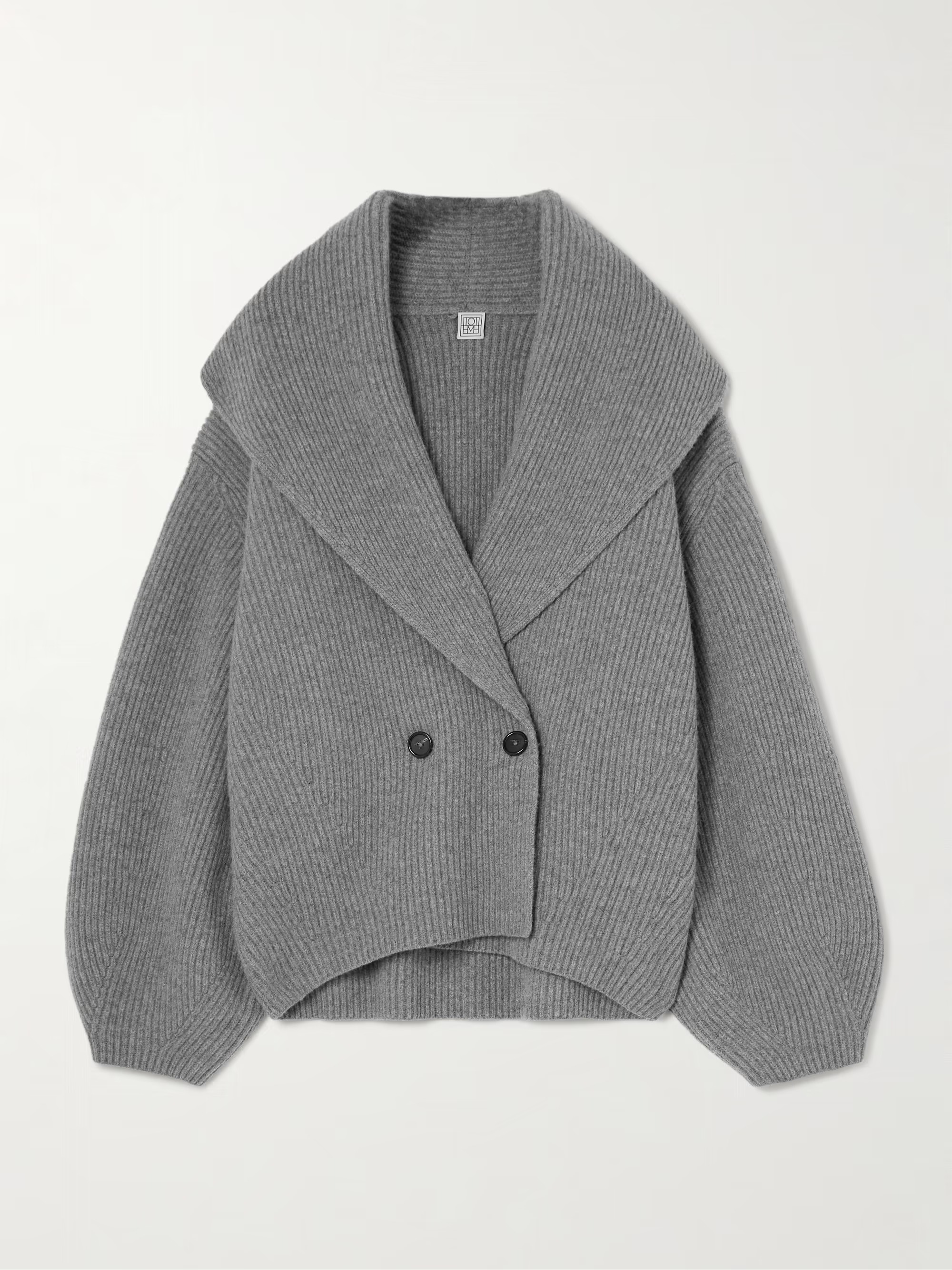 Toteme, Oversized Ribbed Wool Cardigan