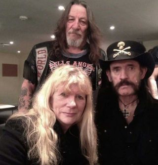 Tramp, his wife Izzy and Lemmy