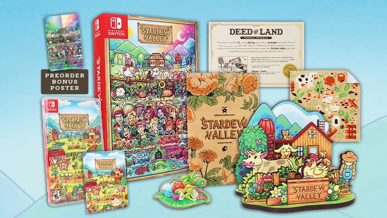 Stardew Valley boxed edition besets us with a sudden, irrational need to  own a pretend farm deed