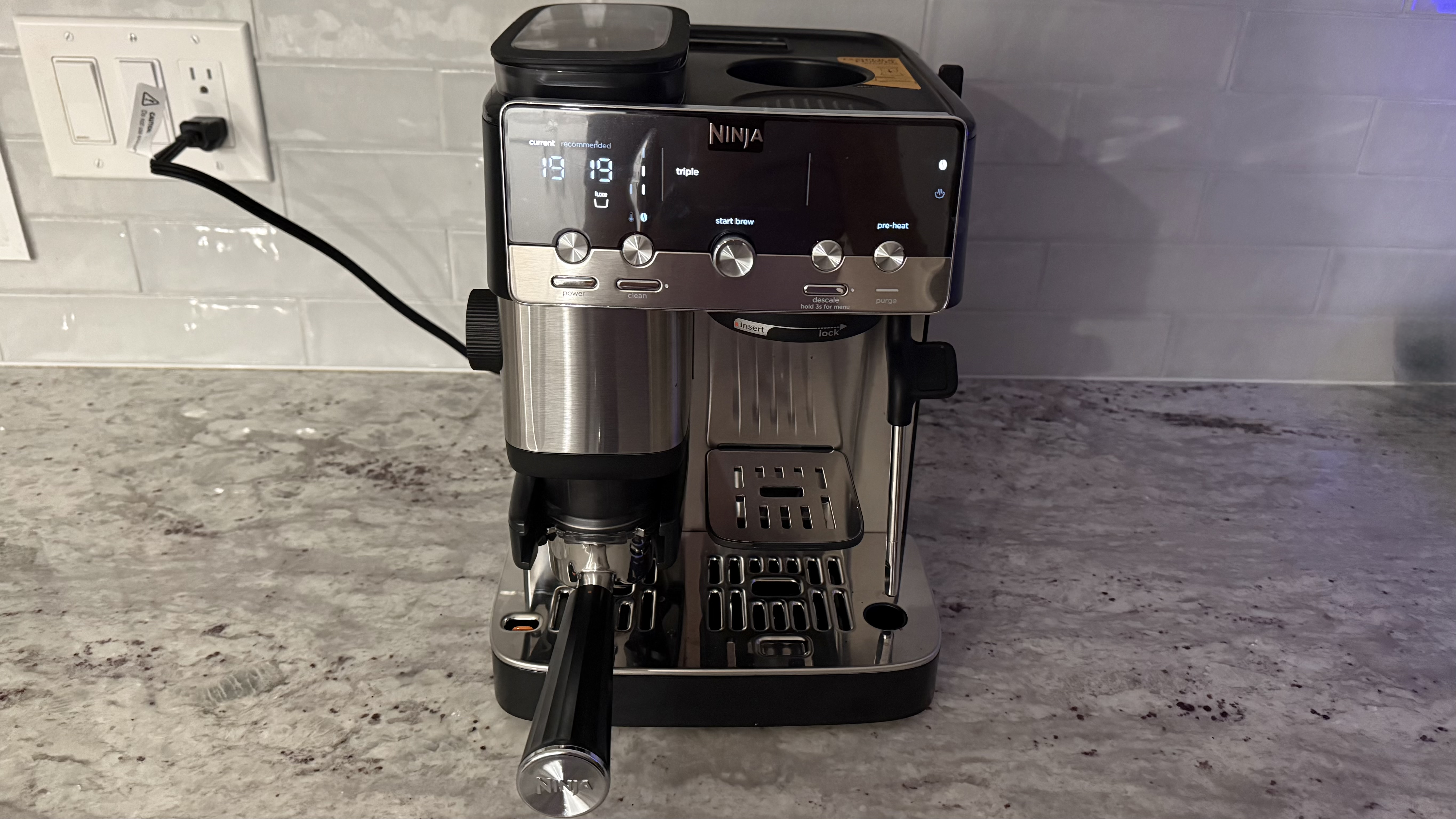 Ninja Luxe Café Mini Espresso Machine triple espresso