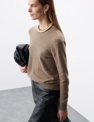 Pure Cashmere Crew Neck Jumper