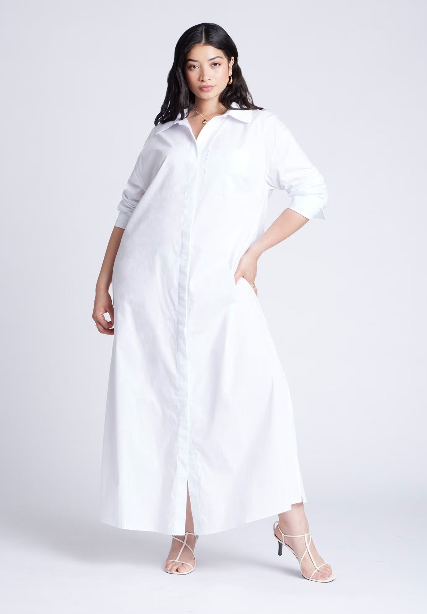Eloquii Collared Shirtdress