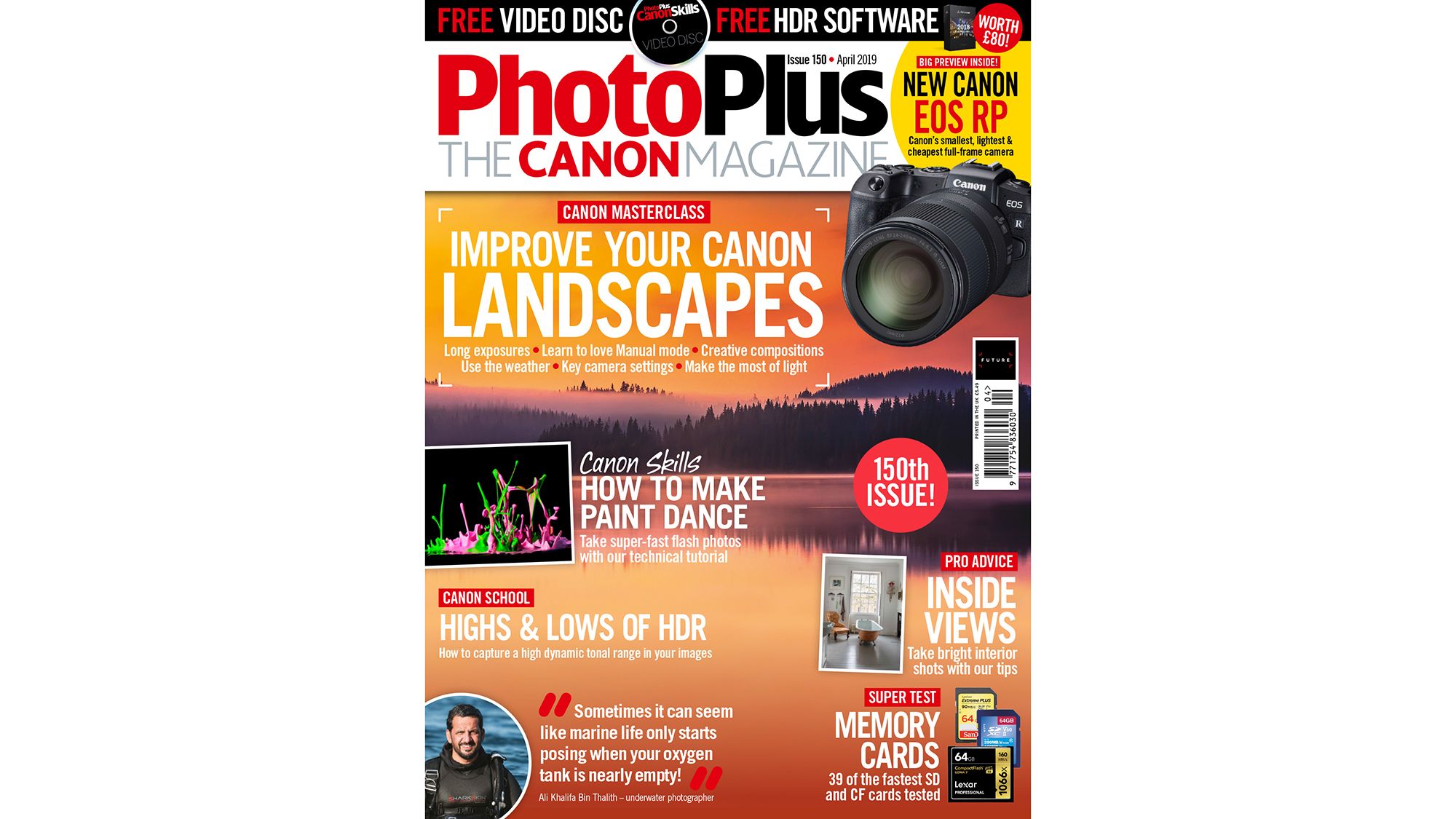 New 150th issue of PhotoPlus: The Canon Magazine now on sale! | Digital ...