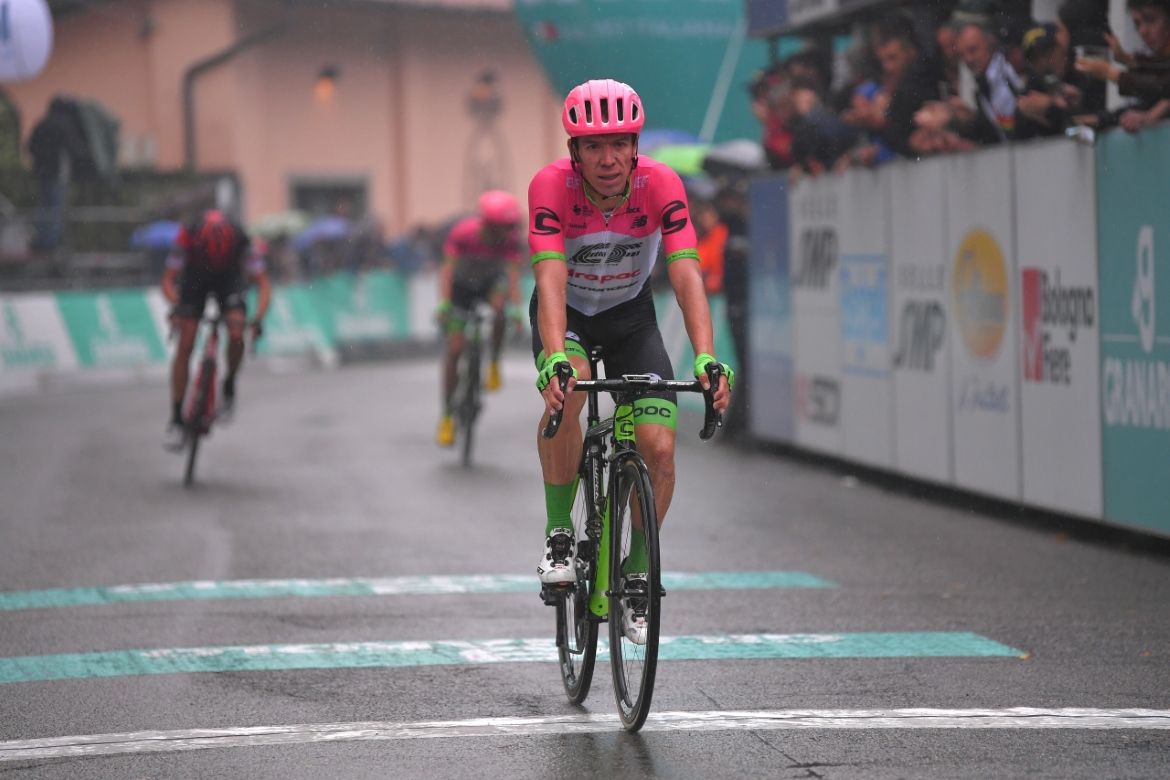 Rigoberto Uran finishes second
