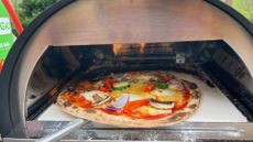 Pizza in the Woody Pizza Oven