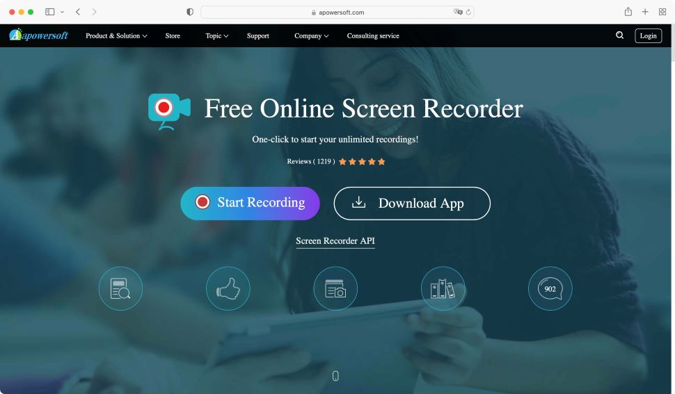 apowersoft screen recorder