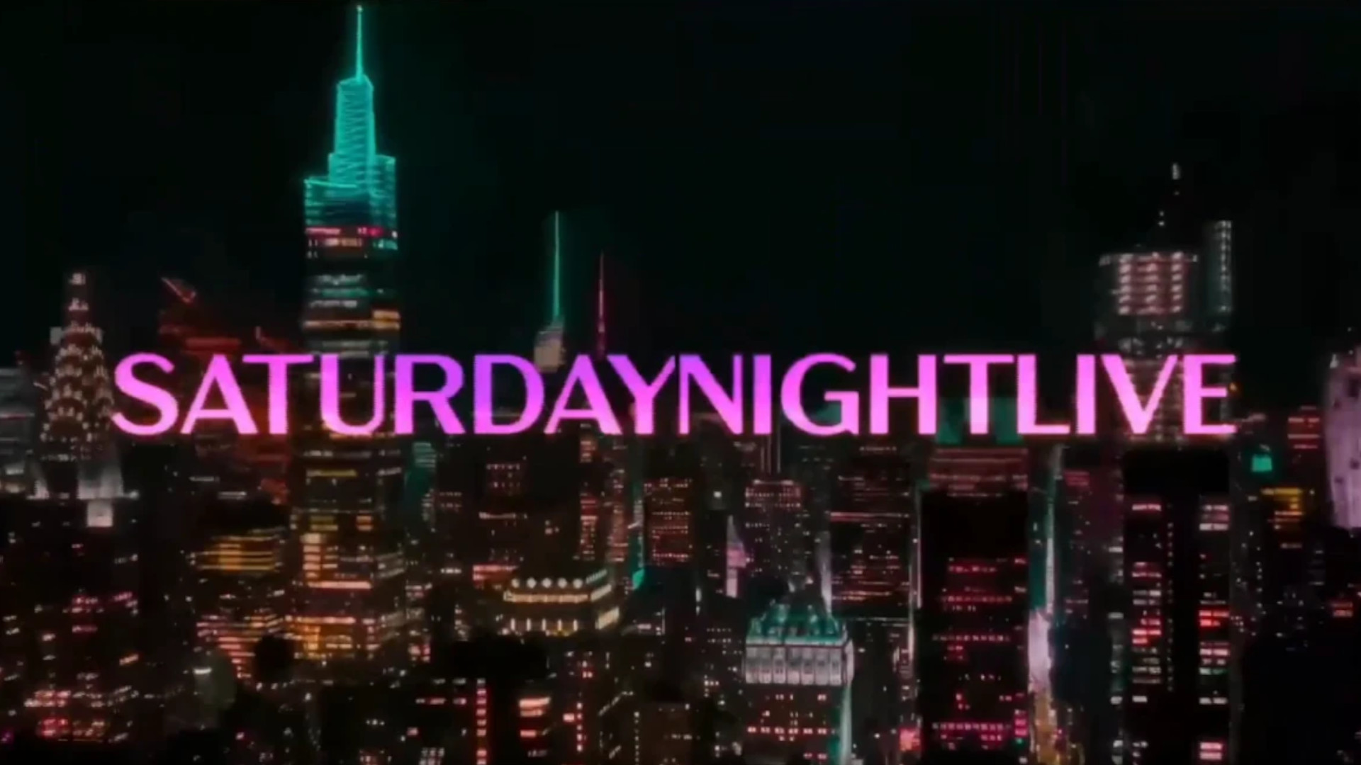 Title card for "Saturday Night Live"