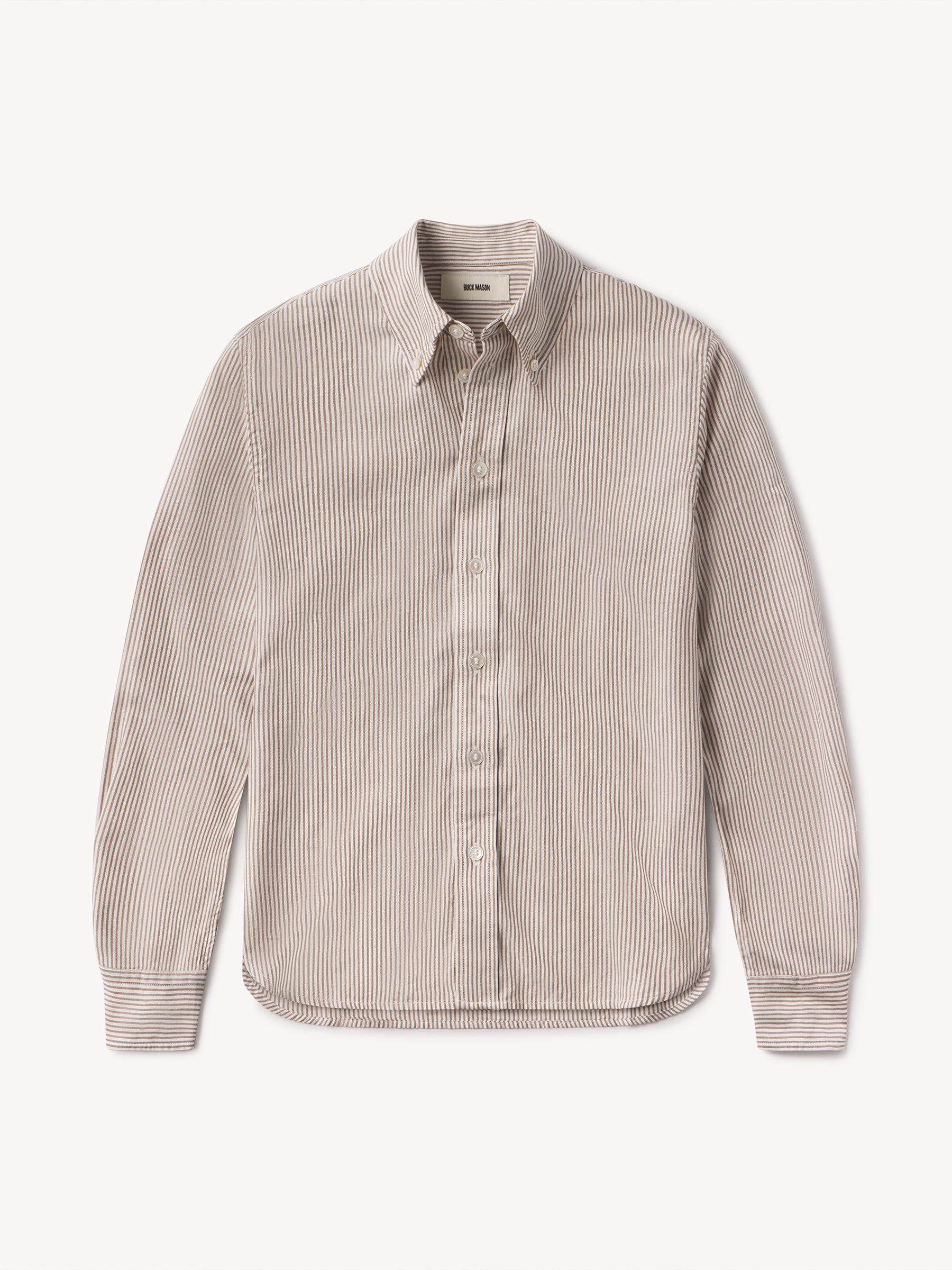 Sandalwood Stripe California Oxford Prep Shirt