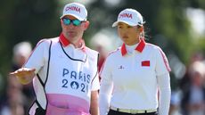 David Jones and Ruoning Yin during the Olympics