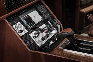 The new centre console adds Apple AirPlay and aircon