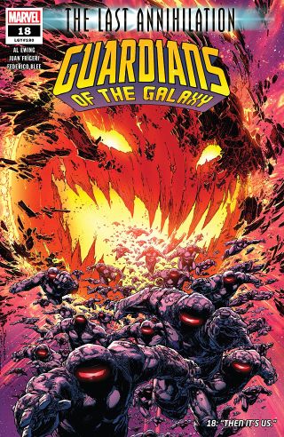 Guardians of the Galaxy #18 cover