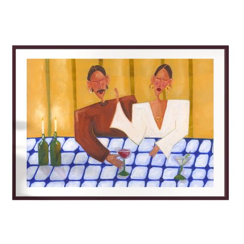 Maison Flaneur, Date Night Art Print