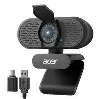 Acer A640 4K Webcam with AI Noise Canceling Mic Acer A640 4K Webcam with AI Noise Canceling Mic