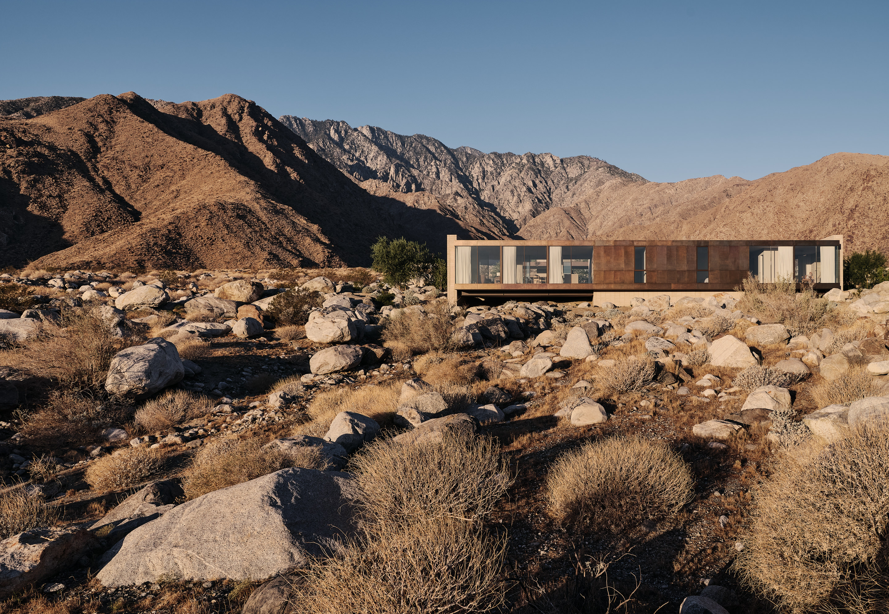 Desert Palisades is a modern Palm Springs house