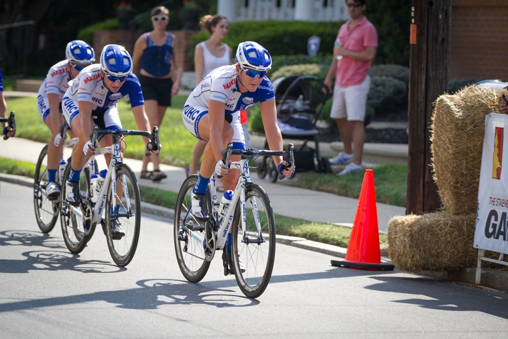 Attentive at the front of the race