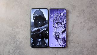 A lavender Redmi Note 14 Pro and a black Redmi Note 14