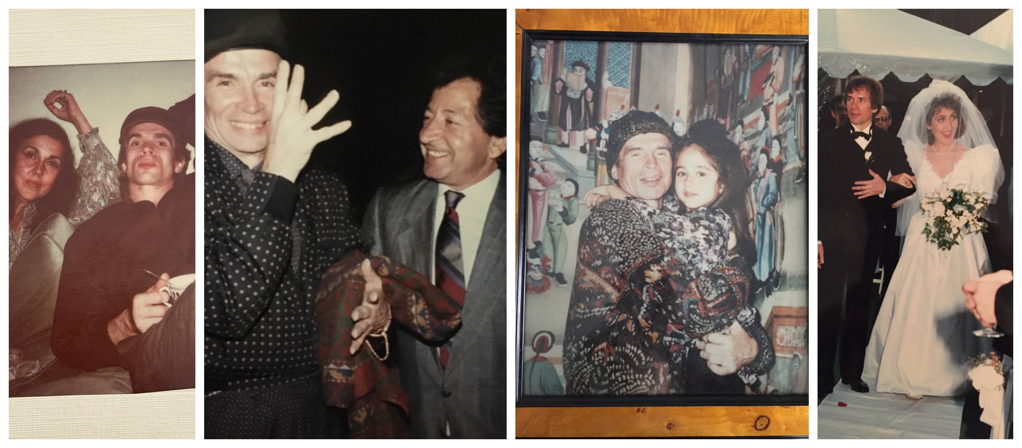 Alexis Badiyi&#039;s family with the ballet dancer Nureyev