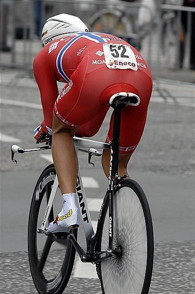 Norway's Edvald Boasson Hagen (Team Columbia) rode strongly to finish just 19 seconds down.