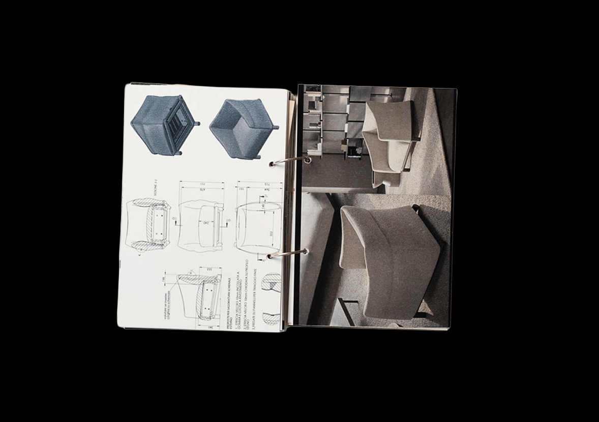 De PAdova armchair by Federica biasi