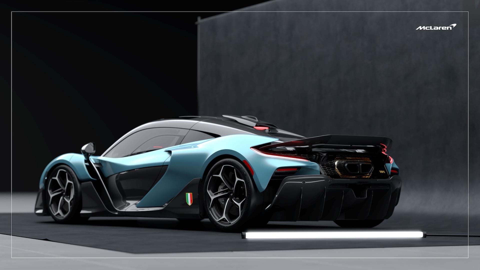 A bespoke McLaren supercar design