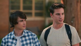 Logan Allen and Carson Rowland as Kyle and Ty in Sweet Magnolias season 3