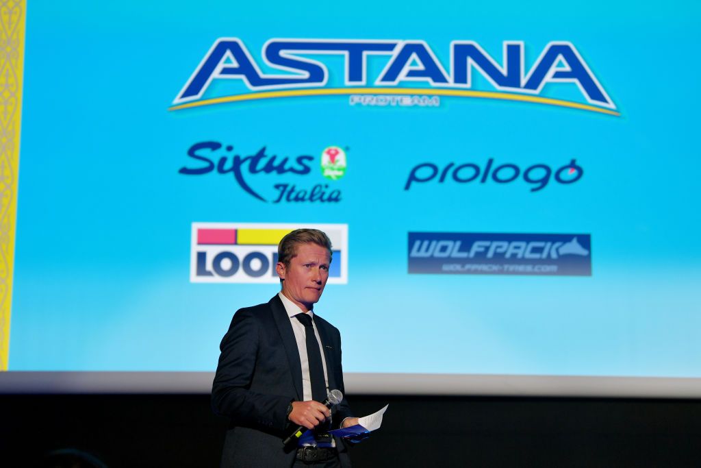 Vinokourov on stage