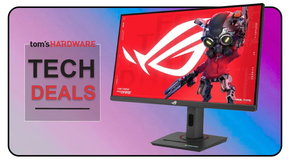 Asus' 27-inch ROG Strix XG279CNS FHD gaming monitor hits its lowest-ever price of $249 — USB-C connectivity and a blazing fast 380Hz refresh rate