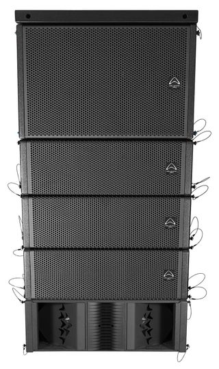 Wharfdale Pro's new line array speaker to be flown at ISE 2024.