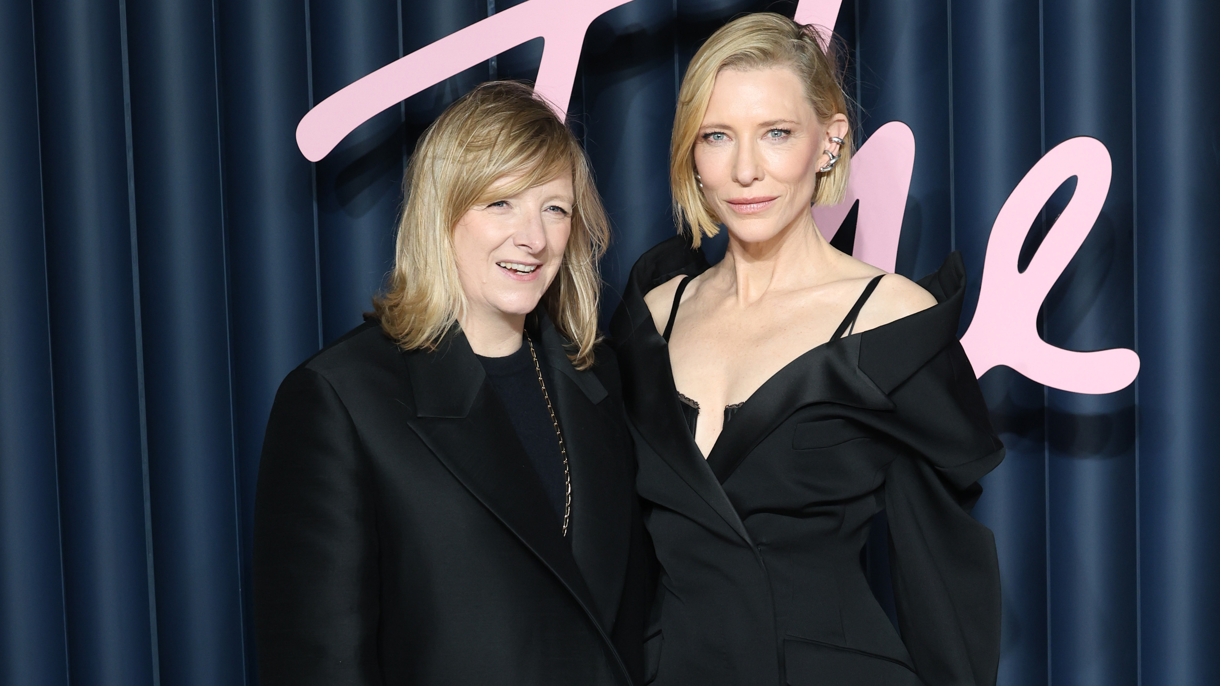 arah Burton and Cate Blanchett attend The Fashion Awards 2025 presented by Pandora