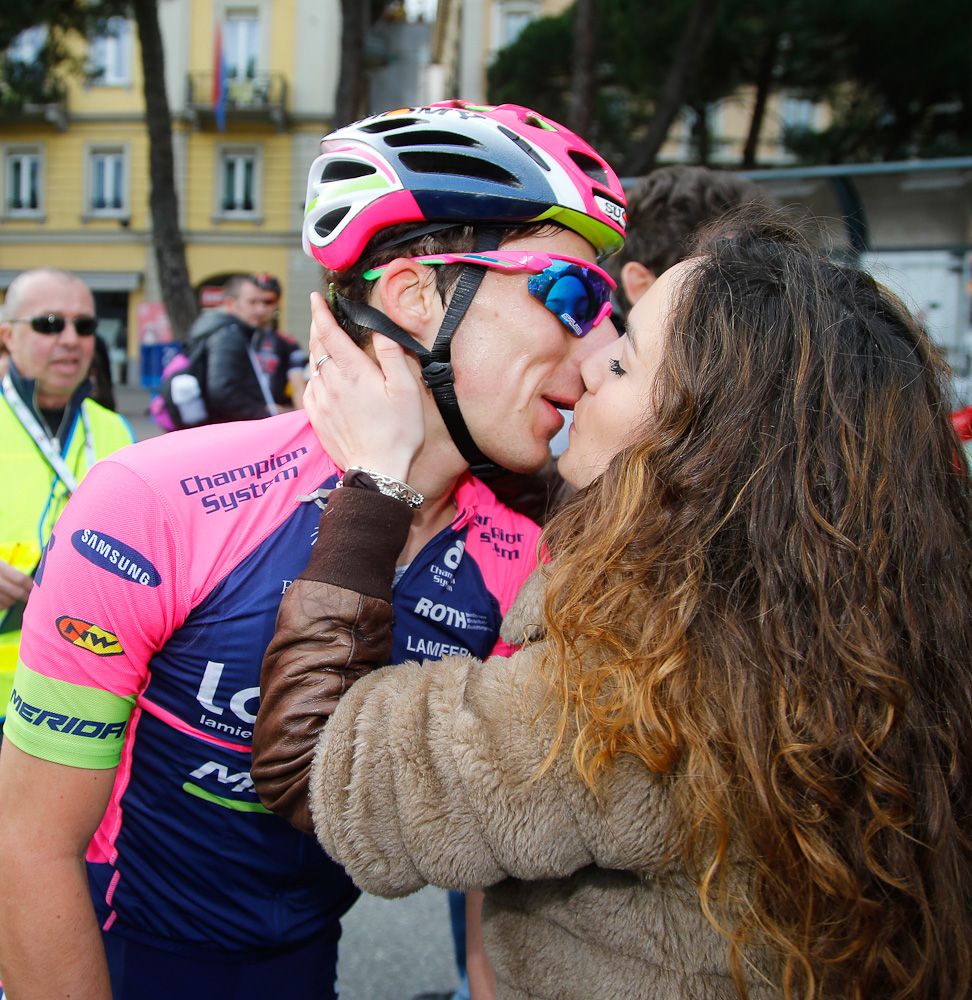 Niccolo Bonifazio (Lampre-Merida) after the win.