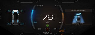 GMC Hummer EV Edition1 speedometer