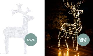 christmas wire reindeer light ideal and great deal