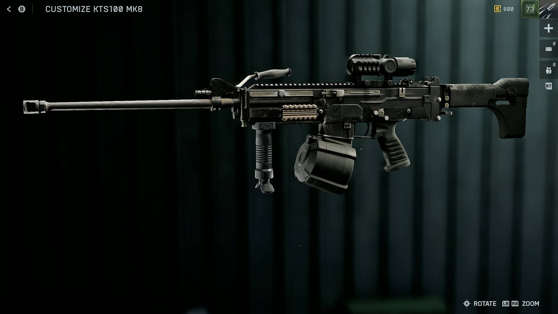 Battlefield 6 KTS100 MK8 inspect view