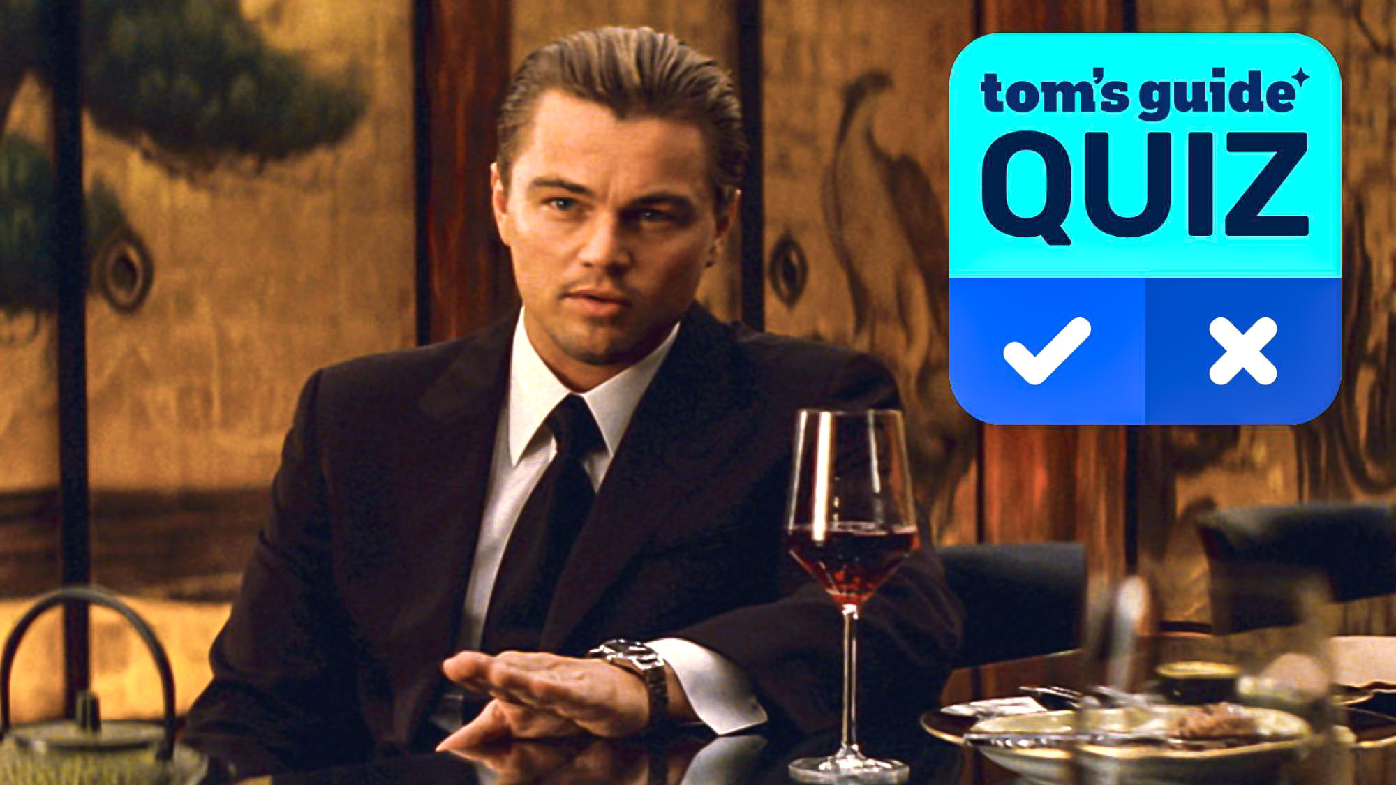 Leonardo DiCaprio as Dom Cobb in "Inception"