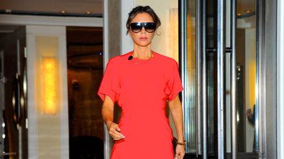 Victoria Beckham photographed on the street