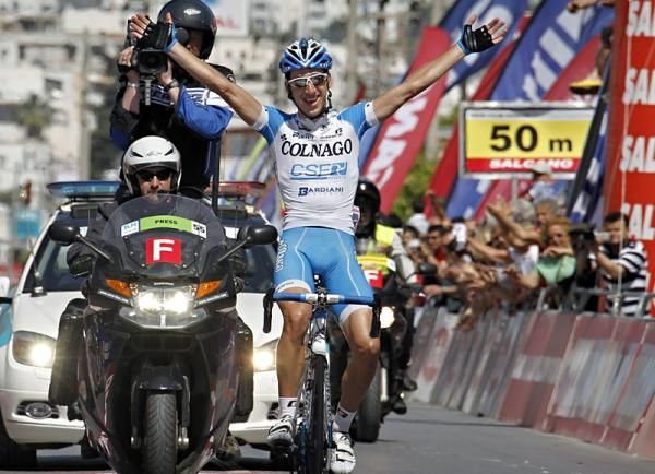 Andrea Di Corrado (Colnago-CSF Inox) wins stage 5 at the Tour of Turkey.