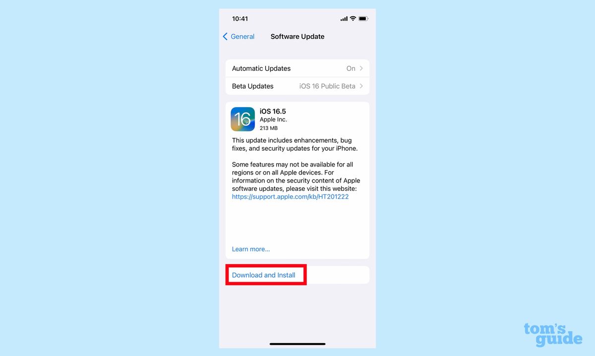 How To Download IOS 16 | Tom's Guide
