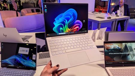 Image of HP AI PCs at HP Amplify 2025.