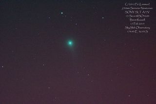 Comet Lemmon Seen in Auckland, New Zealand.