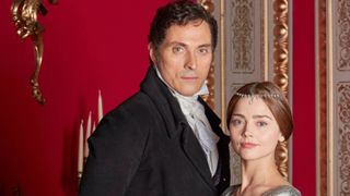 Jenna Coleman as Victoria with Rufus Sewell as Lord Melbourne