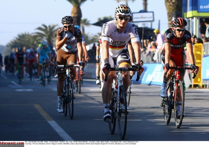 Andre Greipel (Lotto Belisol) was off the pace today