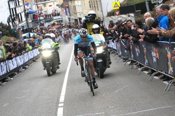Niki Terpstra ran out of steam on the Cauberg