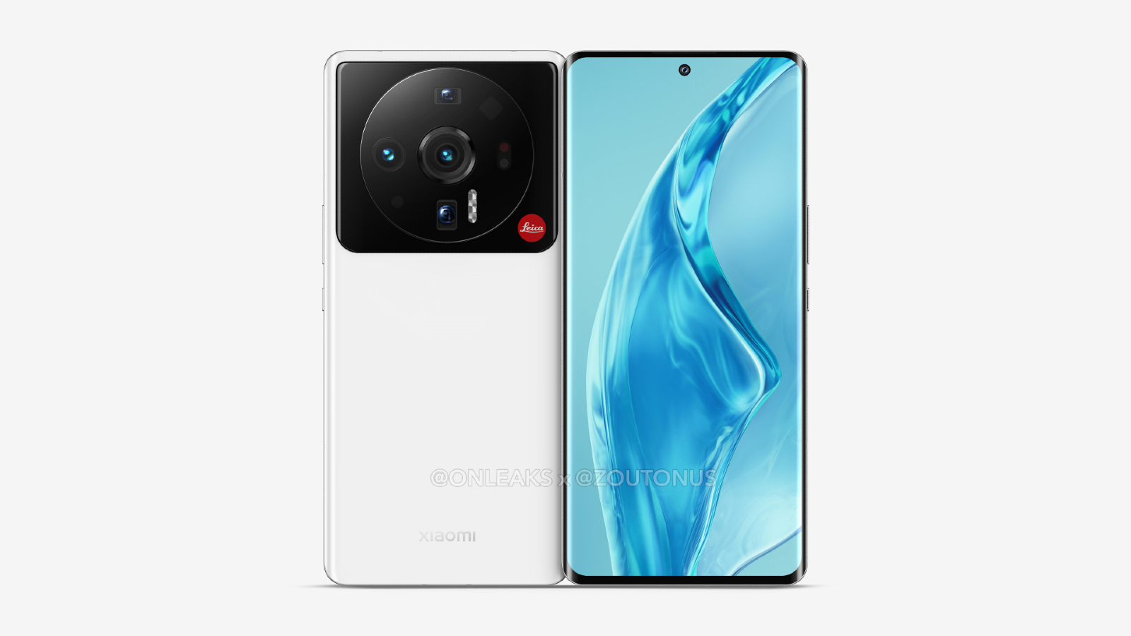 Xiaomi 12 Ultra new renders