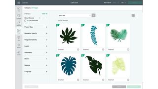 Cricut software screengrab