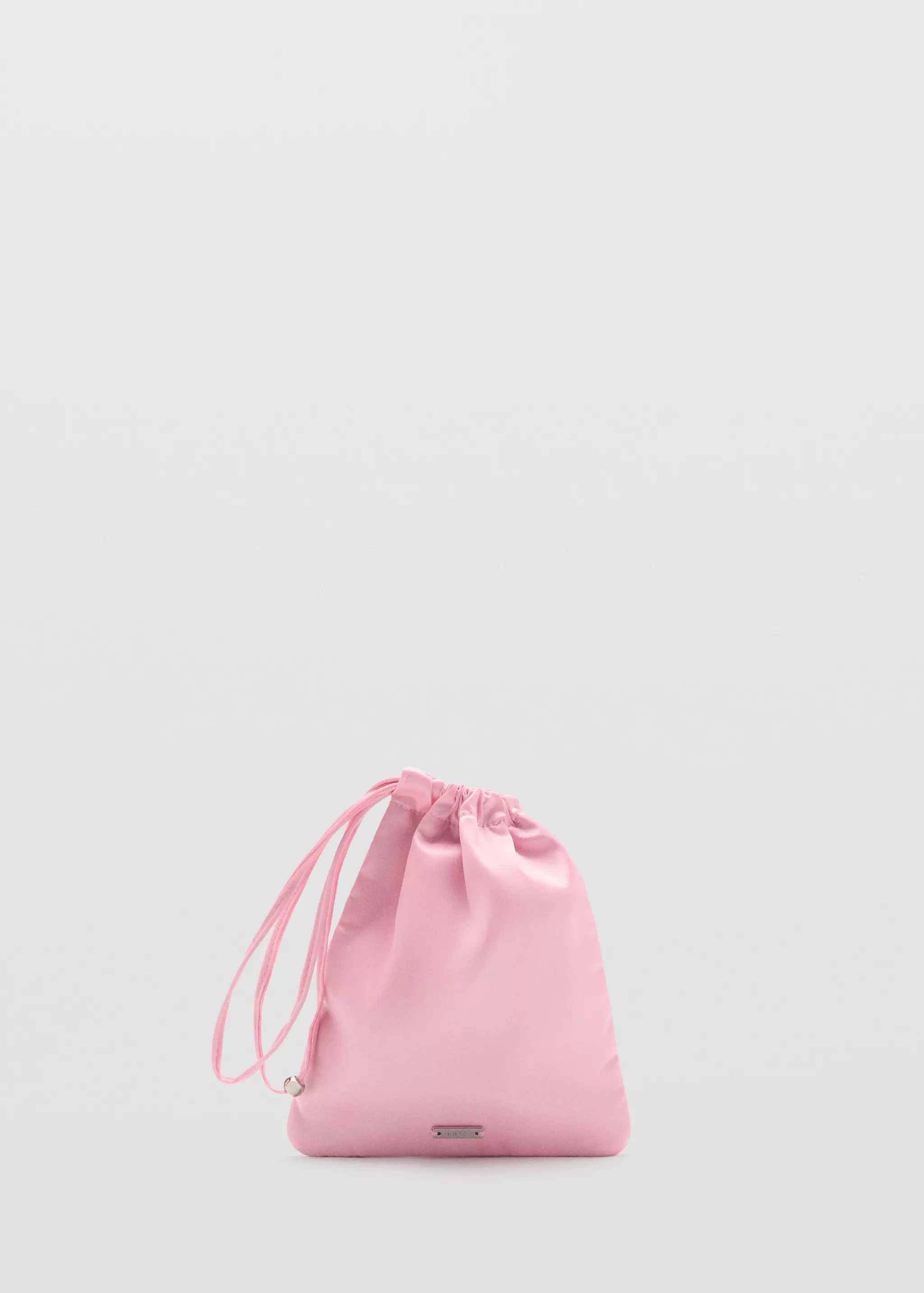 Ruched Satin Pouch - Women | Mango United Kingdom