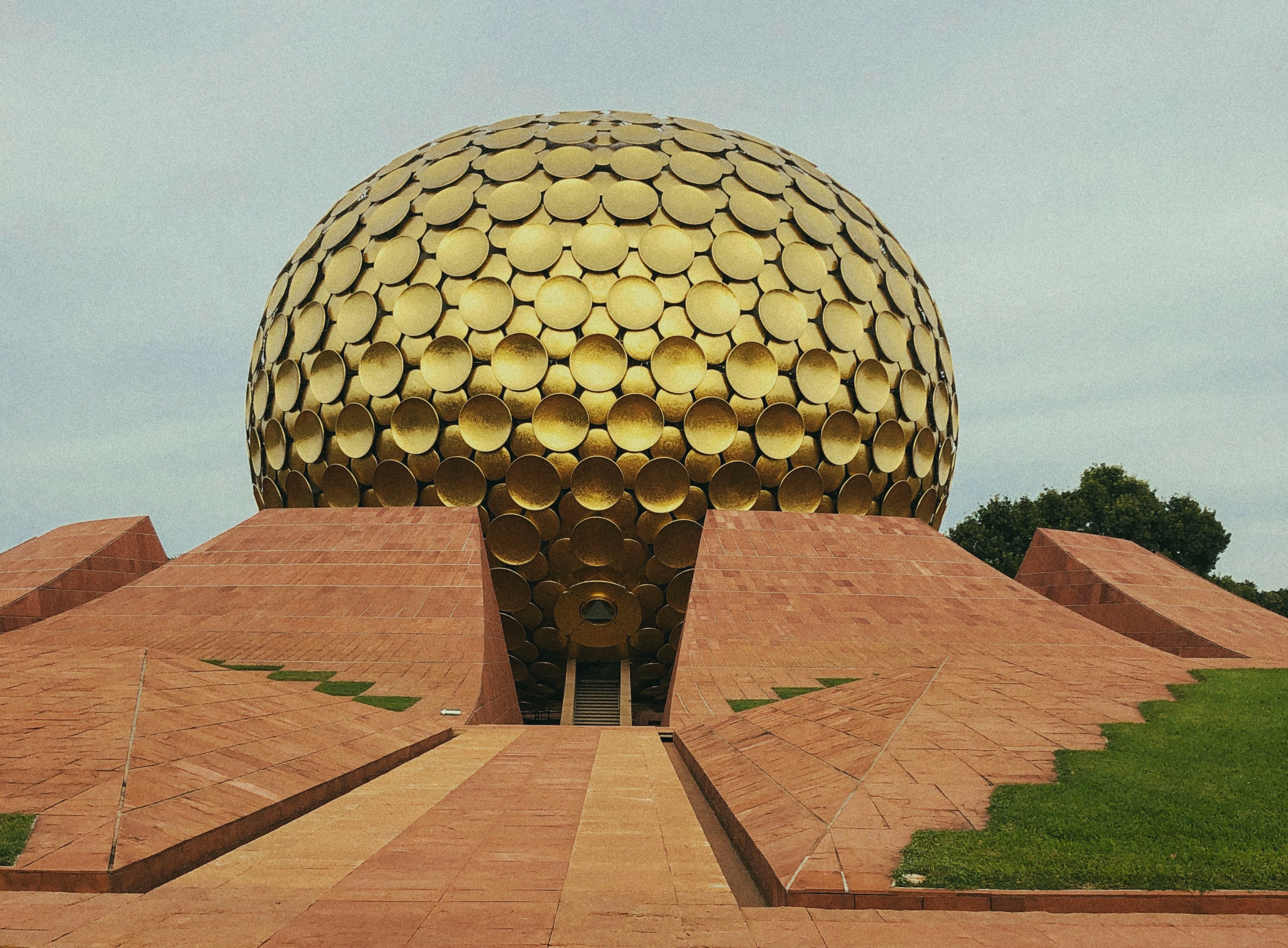 architecture in Auroville