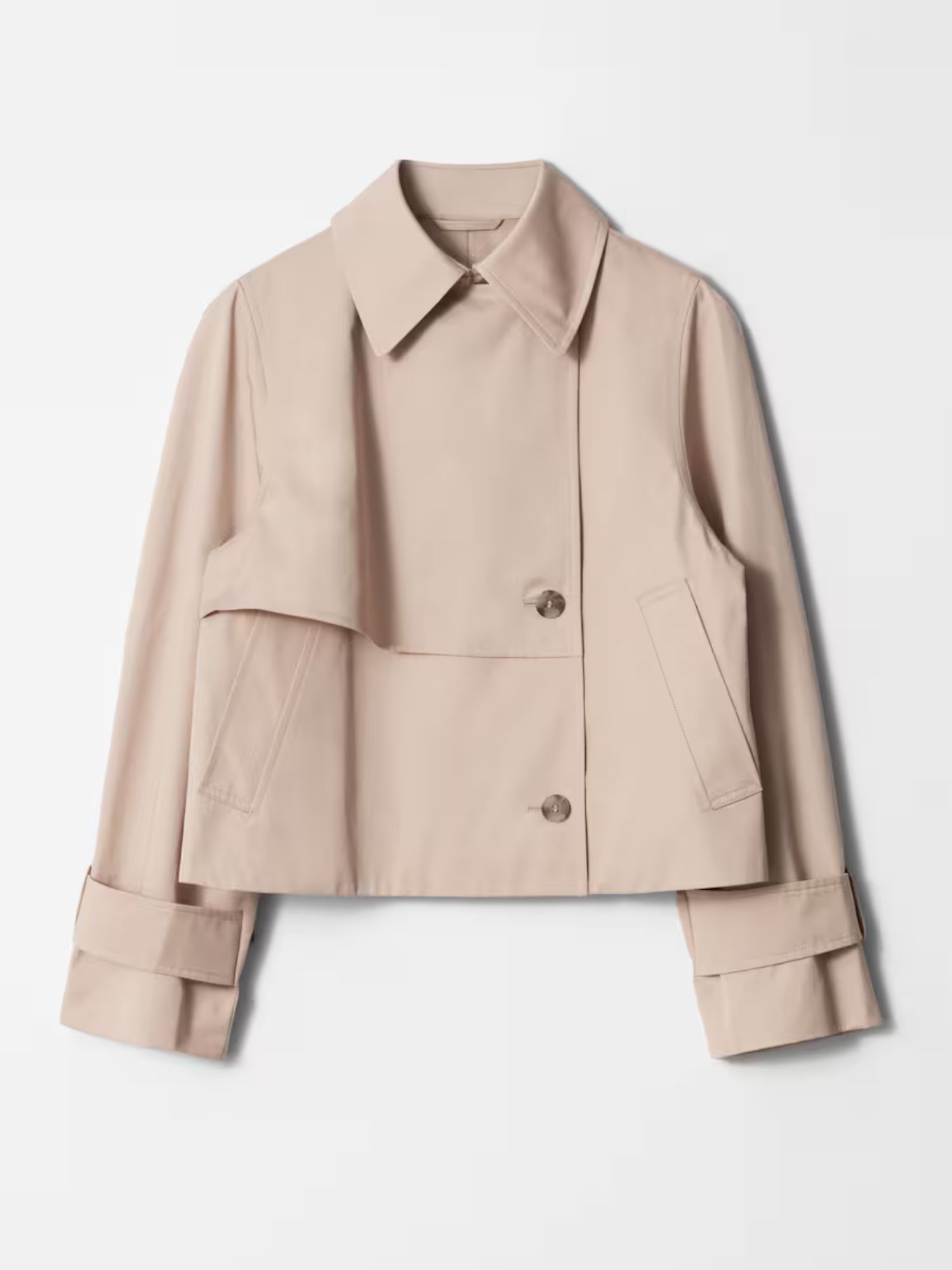 &amp;amp; Other Stories Short Trench Coat Jacket