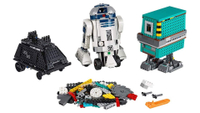 LEGO Star Wars Boost Droid Commander building set with R2-D2 and co | $199.99 $134.29
Teach kids big and small to code with these amazing LEGO Star Wars droids. Build and control your very own R2-D2, Gonk and Mouse droids, coding them with the educational app. Attach tools and weapons, and then bring them to life!&nbsp;